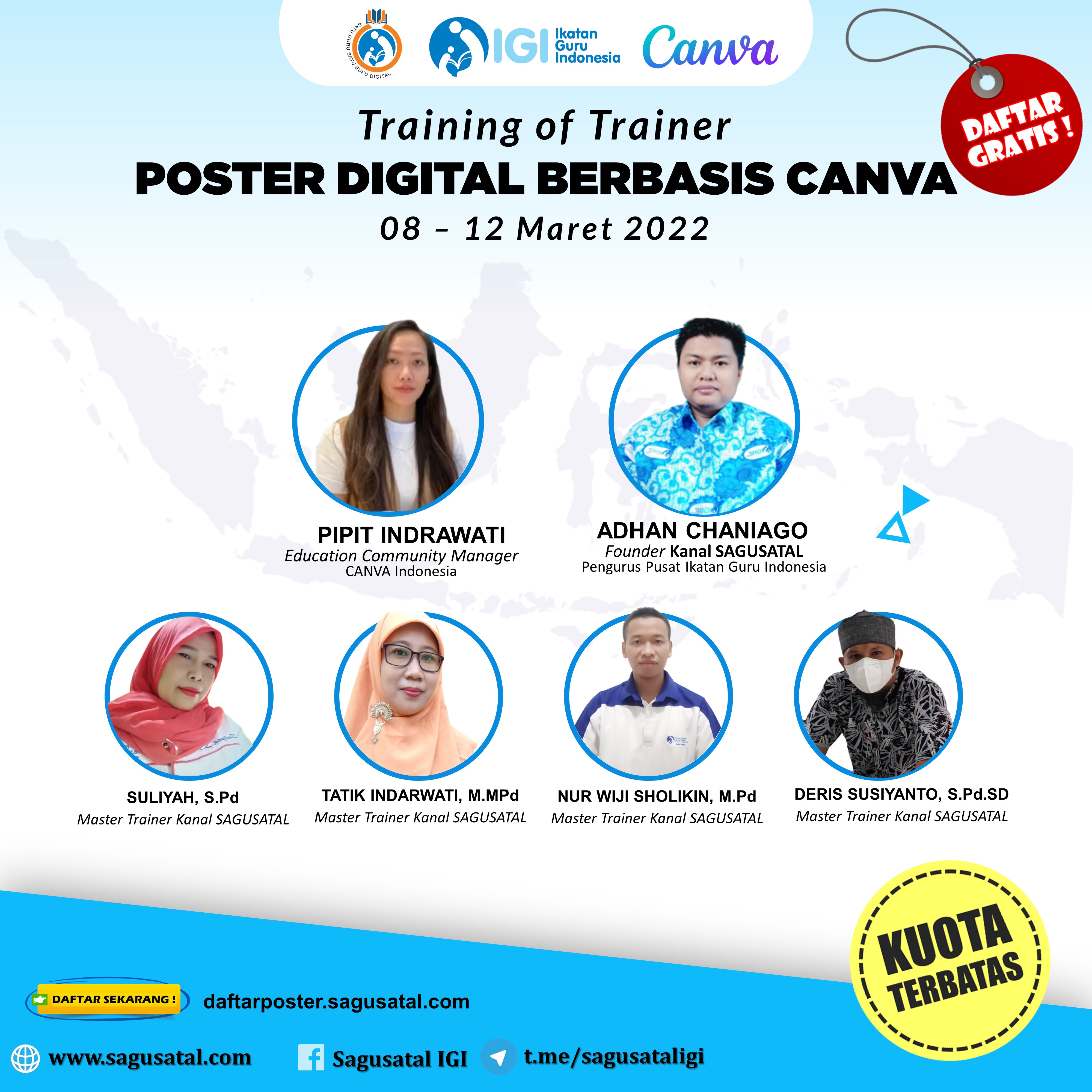 Training of Trainer Poster Digital - SAGUSATAL